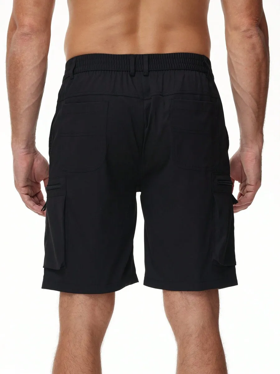 Mens Casual Cargo Shorts With 6 Pockets Stretch Waist Summer
Mens Casual Cargo Shorts With 6 Pockets Stretch Waist Summer