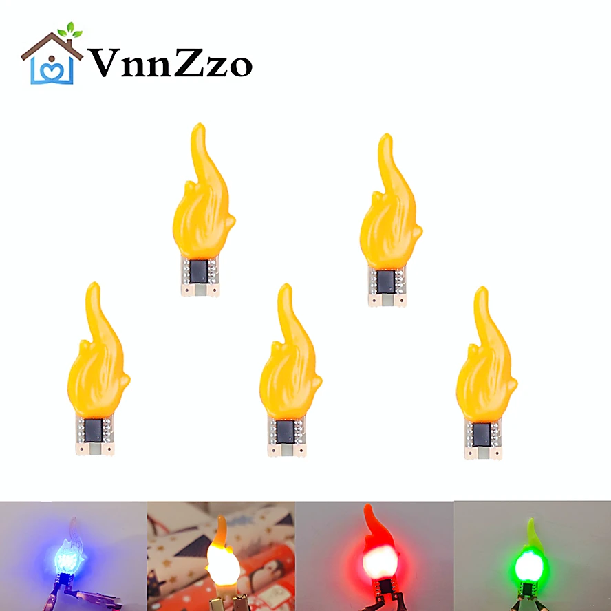 5PCS/Pack 3V LED Flash Filament Four-color Led Cob Candle Edison Flame Diode Birthday Party Decoration Light Bulb Accessories
5PCS/Pack 3V LED Flash Filament Four-color Led Cob Candle Edison Flame Diode Birthday Party Decoration Light Bulb Accessories