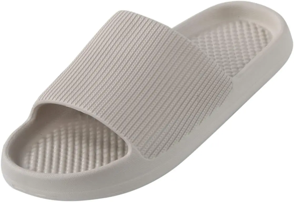 Shower Shoes for Women Men Open Toe Slide Slippers Slip on House Shoes Summer Beach Shoes (Grey, 9)
Shower Shoes for Women Men Open Toe Slide Slippers Slip on House Shoes Summer Beach Shoes (Grey, 9)