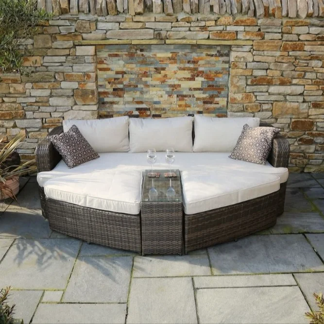 Import Synthetic Rattan Outdoor Furniture Half Round Beach Sun Bed And Lounger
Import Synthetic Rattan Outdoor Furniture Half Round Beach Sun Bed And Lounger