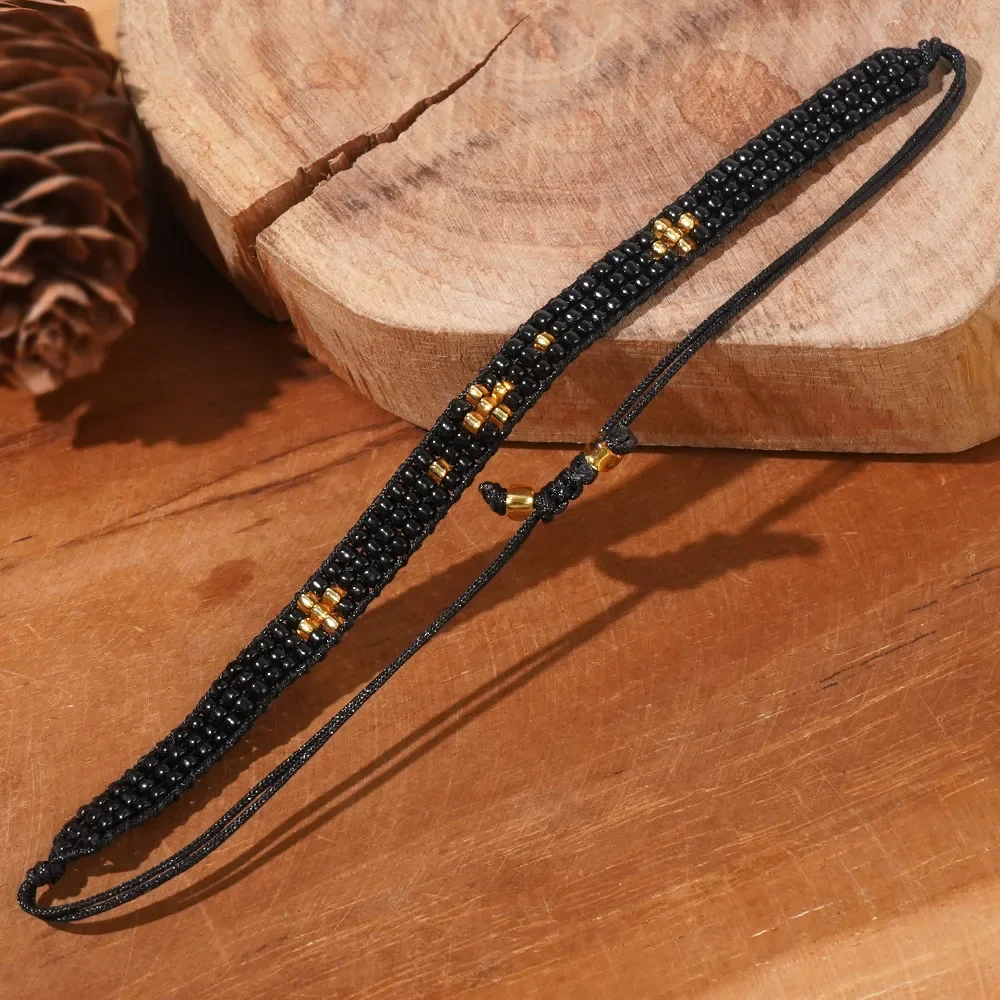 2025 Handmade Bead Earring Originality Cross Design Hand Knitting Bohemia Adjustable Fashion Simple Handmade Bead Earring
2025 Handmade Bead Earring Originality Cross Design Hand Knitting Bohemia Adjustable Fashion Simple Handmade Bead Earring