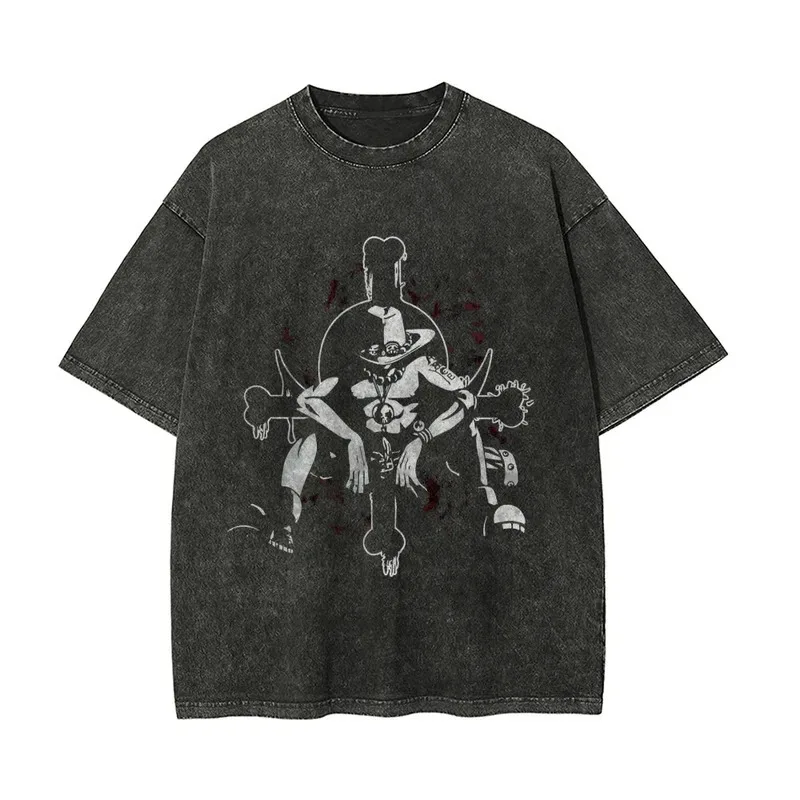 ONE PIECE Anime Retro Washed Printed T-shirt for Men and Women 2026 Popular Summer Street Casual Short-sleeved Crew Neck Top
ONE PIECE Anime Retro Washed Printed T-shirt for Men and Women 2026 Popular Summer Street Casual Short-sleeved Crew Neck Top