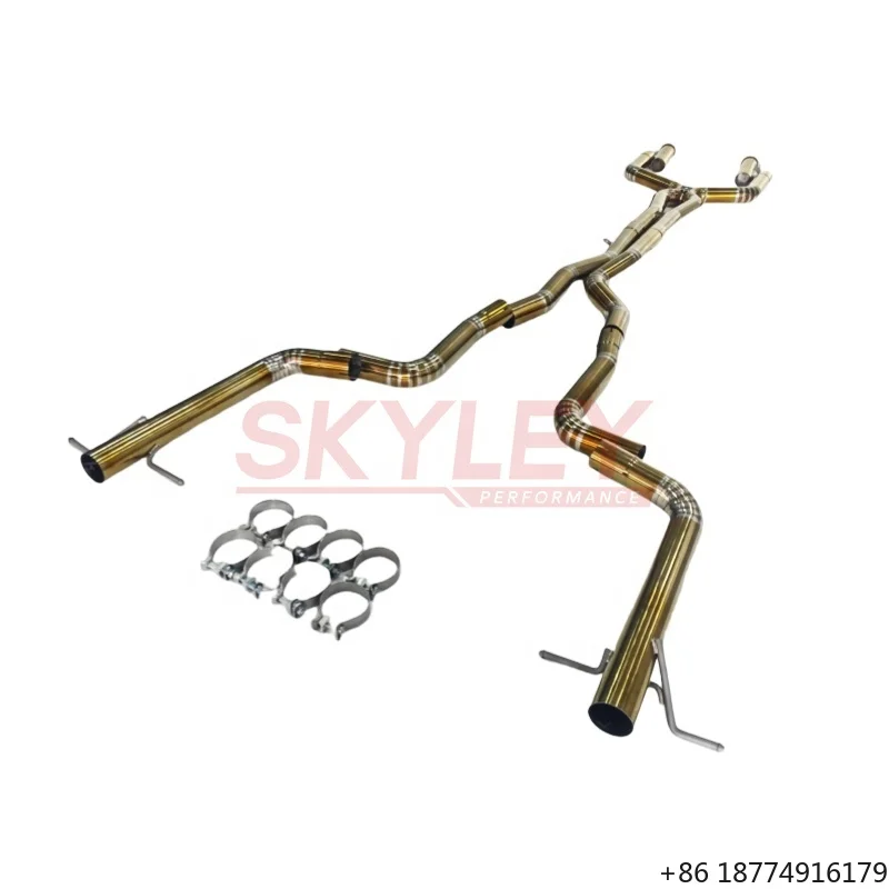 Выхлопная система Catback для C63 W205 4.0t 2015-2023 с клапанной системой Valvetronic, титановый глушитель и выхлопные трубы
Выхлопная система Catback для C63 W205 4.0t 2015-2023 с клапанной системой Valvetronic, титановый глушитель и выхлопные трубы