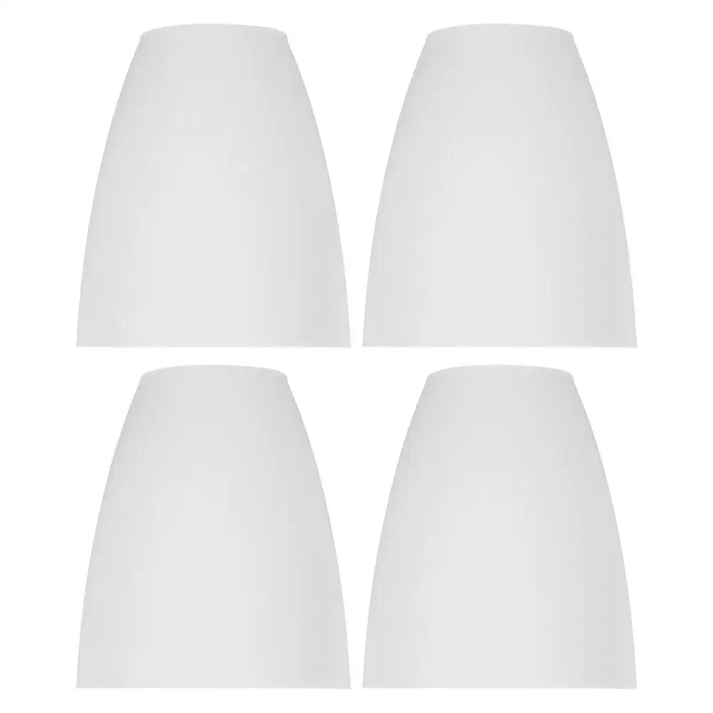 4 Pcs Lampshade Home Decoration 30mm White Flat Mouth E14 Bulb Plastic Replacement Ceiling Hanging Shades Study Bedroom
4 Pcs Lampshade Home Decoration 30mm White Flat Mouth E14 Bulb Plastic Replacement Ceiling Hanging Shades Study Bedroom