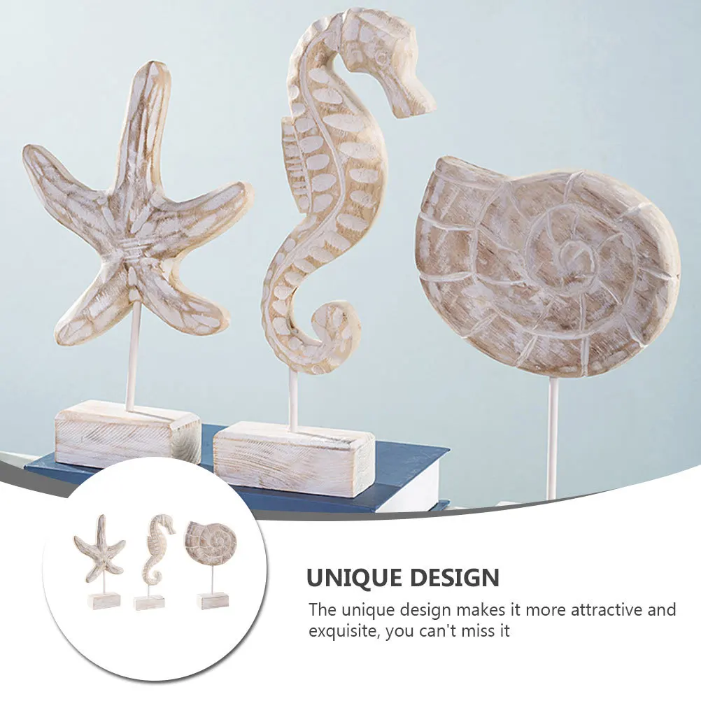 1Set Wooden Seahorse Star Conch Decor Attractive Design Desktop Ornament Home Decor Photography Prop Perfect Gift
1Set Wooden Seahorse Star Conch Decor Attractive Design Desktop Ornament Home Decor Photography Prop Perfect Gift