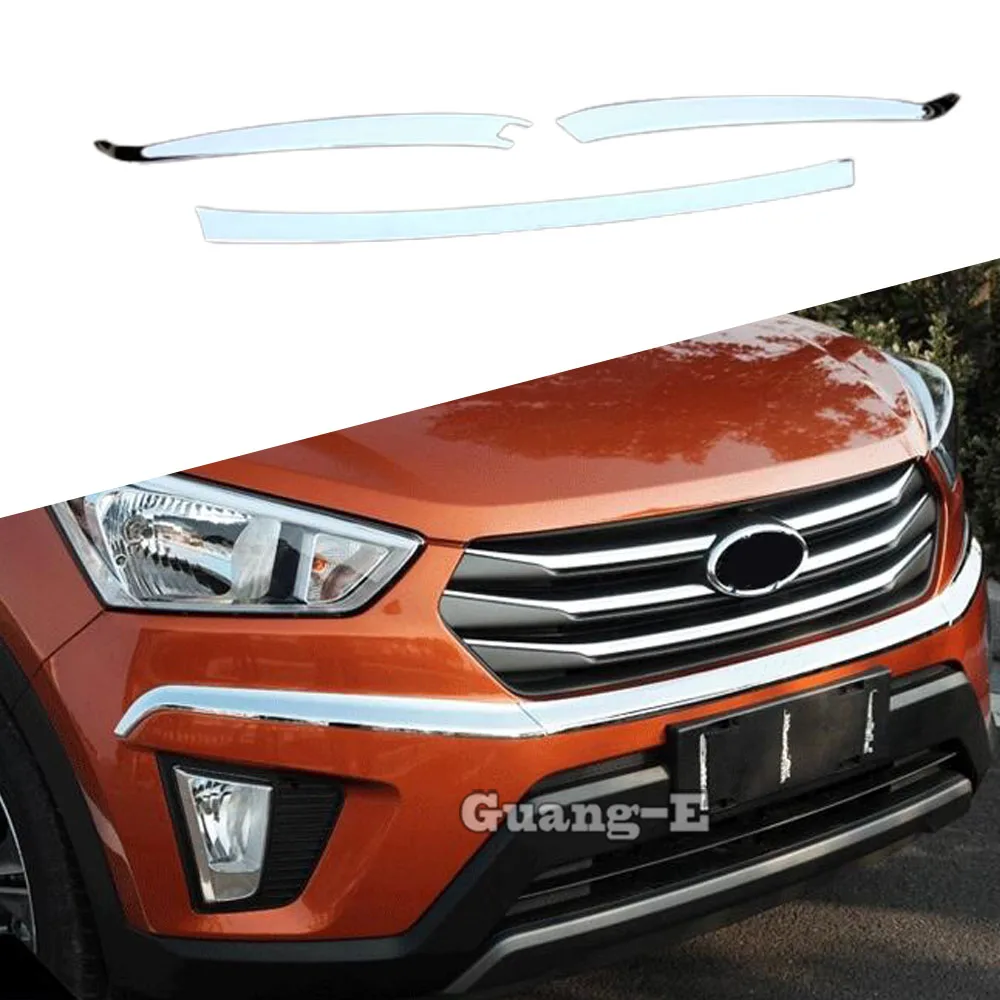 Cover Bumper Engine Chrome For Hyundai Creta IX25 2014 2015 2016 2017 2018 2019 Trim Front Racing Grid Grill Grille Frame 3PCs
Cover Bumper Engine Chrome For Hyundai Creta IX25 2014 2015 2016 2017 2018 2019 Trim Front Racing Grid Grill Grille Frame 3PCs
