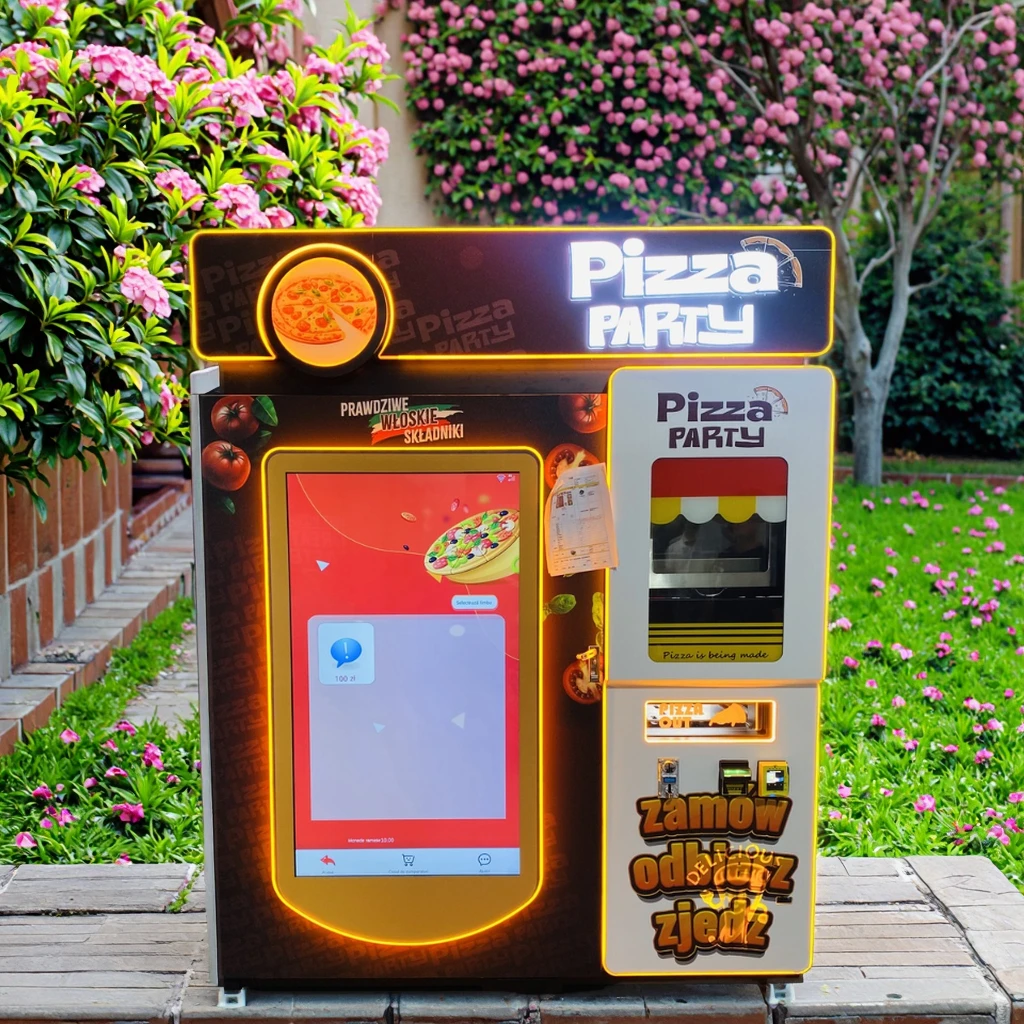 Customized 2026 New Full-Automatic Smart Touch Screen Pizza Vending Machine Self-Service Outdoor Fast Food Credit Card Coin Stre
Customized 2026 New Full-Automatic Smart Touch Screen Pizza Vending Machine Self-Service Outdoor Fast Food Credit Card Coin Stre