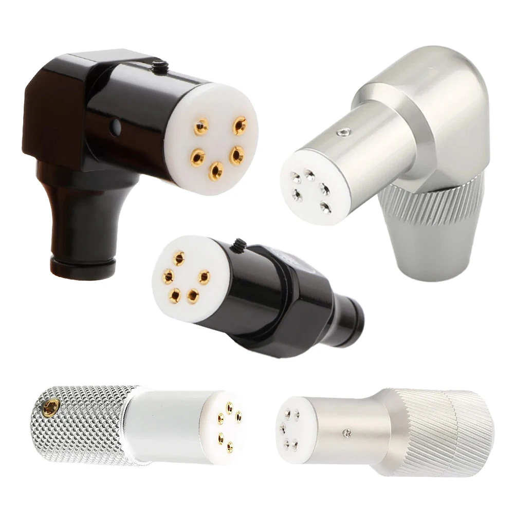 Gold Plated 4/5 Pin DIN Male Female Connector Audiophile Plug for Turntable Tonearm Vinyl LP Phono AMP Audio DIY
Gold Plated 4/5 Pin DIN Male Female Connector Audiophile Plug for Turntable Tonearm Vinyl LP Phono AMP Audio DIY