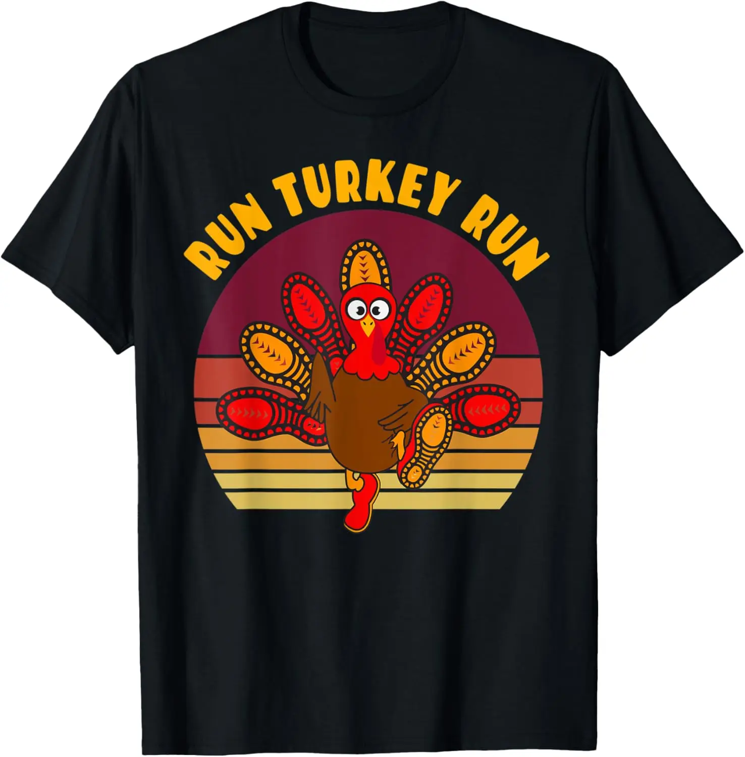 Run Turkey Run - забавная футболка с костюмом бегуна на День Благодарения
Run Turkey Run - забавная футболка с костюмом бегуна на День Благодарения