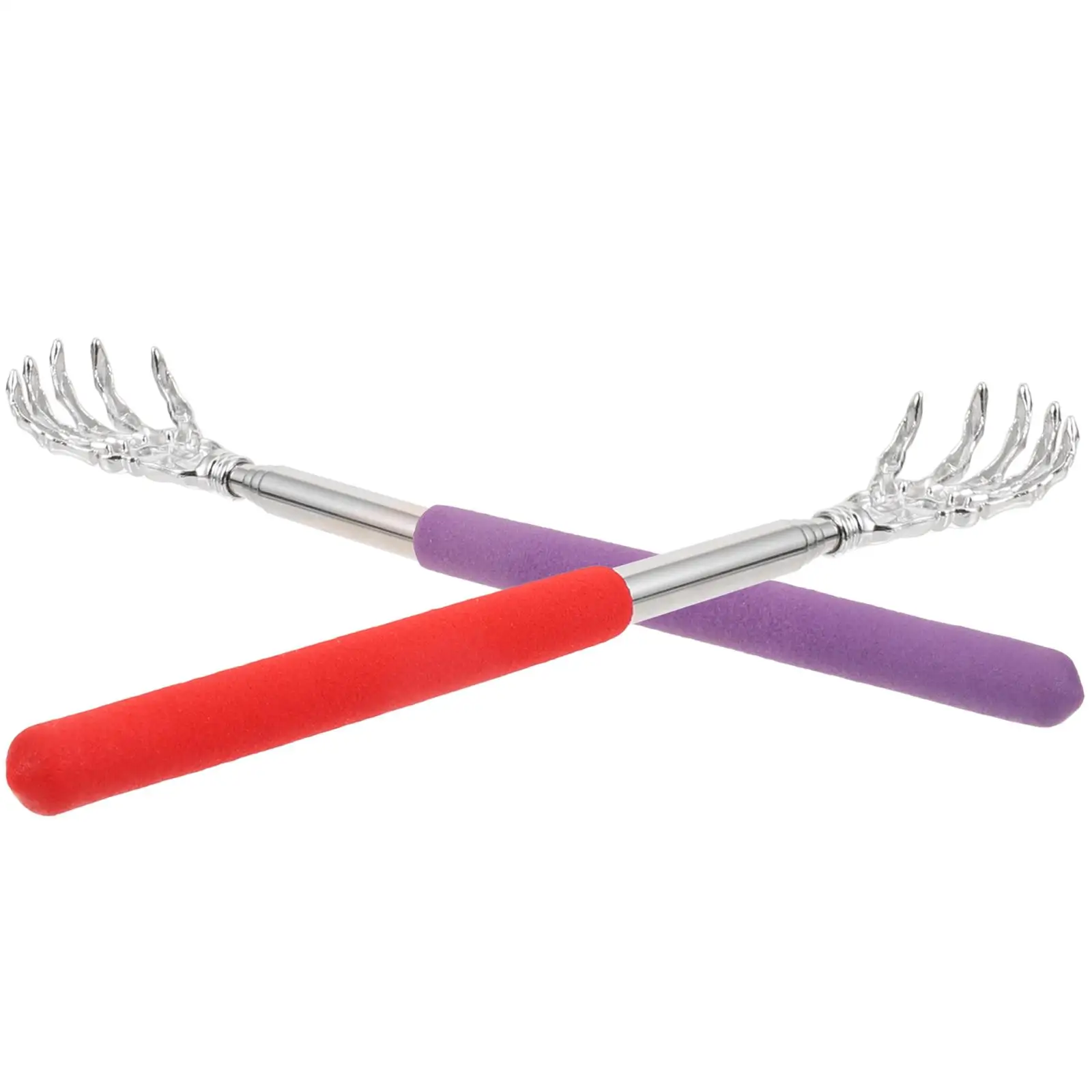 2 Pcs Back Grabber Portable Scratcher Durable Metal Massager Bear Claw Soft Rubber Handle Telescopic Design Eliminate Pressure
2 Pcs Back Grabber Portable Scratcher Durable Metal Massager Bear Claw Soft Rubber Handle Telescopic Design Eliminate Pressure