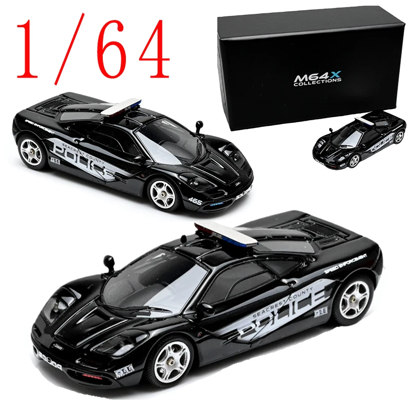 MY64 Diecast 1/64 Scale F1 Super-speed Police Car Model Resin F1 Police Car Model Play Vehicles Toys for Boys Original Box
MY64 Diecast 1/64 Scale F1 Super-speed Police Car Model Resin F1 Police Car Model Play Vehicles Toys for Boys Original Box