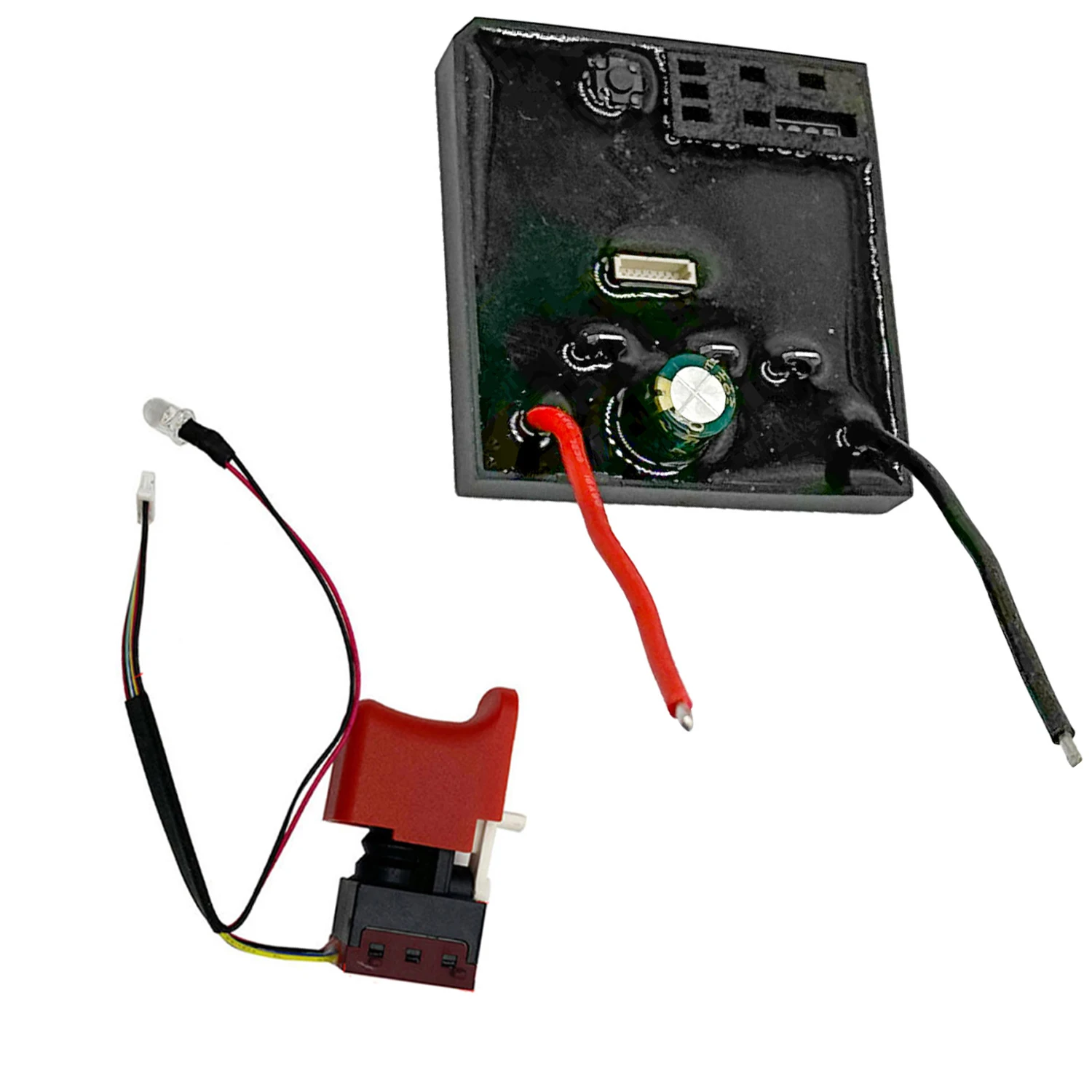 1pc Brushless Wrench Drive Controller Board Switch Replacement Parts For 298 Powered Tools Accessories
1pc Brushless Wrench Drive Controller Board Switch Replacement Parts For 298 Powered Tools Accessories