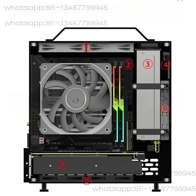 New 5L Mini A24-V5 Dual-slot Single-display Chassis Double-sided Chamfer 1u Power Supply Itx
New 5L Mini A24-V5 Dual-slot Single-display Chassis Double-sided Chamfer 1u Power Supply Itx
