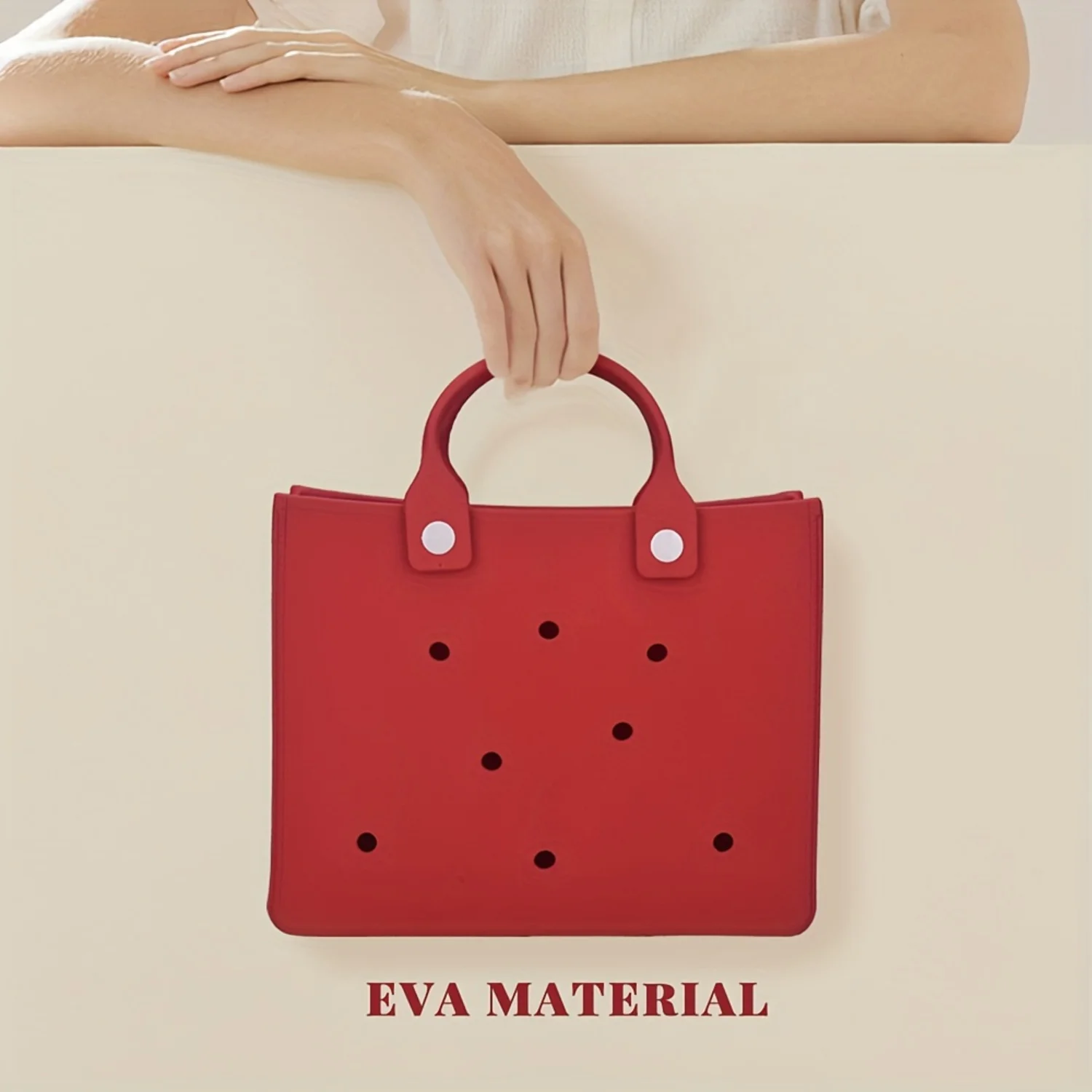 Versatile Beach Handbag - Durable, Waterproof & Stain-Resistant, Ideal for Outdoor Excursions, Office Commutes & Casual Outings
Versatile Beach Handbag - Durable, Waterproof & Stain-Resistant, Ideal for Outdoor Excursions, Office Commutes & Casual Outings