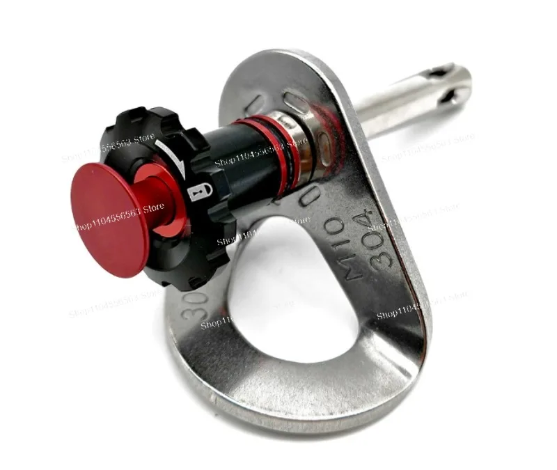 M8 Detachable Safety Rope Anchor Point: 60mm High-Speed Quick-Release Rock Drill Expandable Stainless Steel Clip
M8 Detachable Safety Rope Anchor Point: 60mm High-Speed Quick-Release Rock Drill Expandable Stainless Steel Clip
