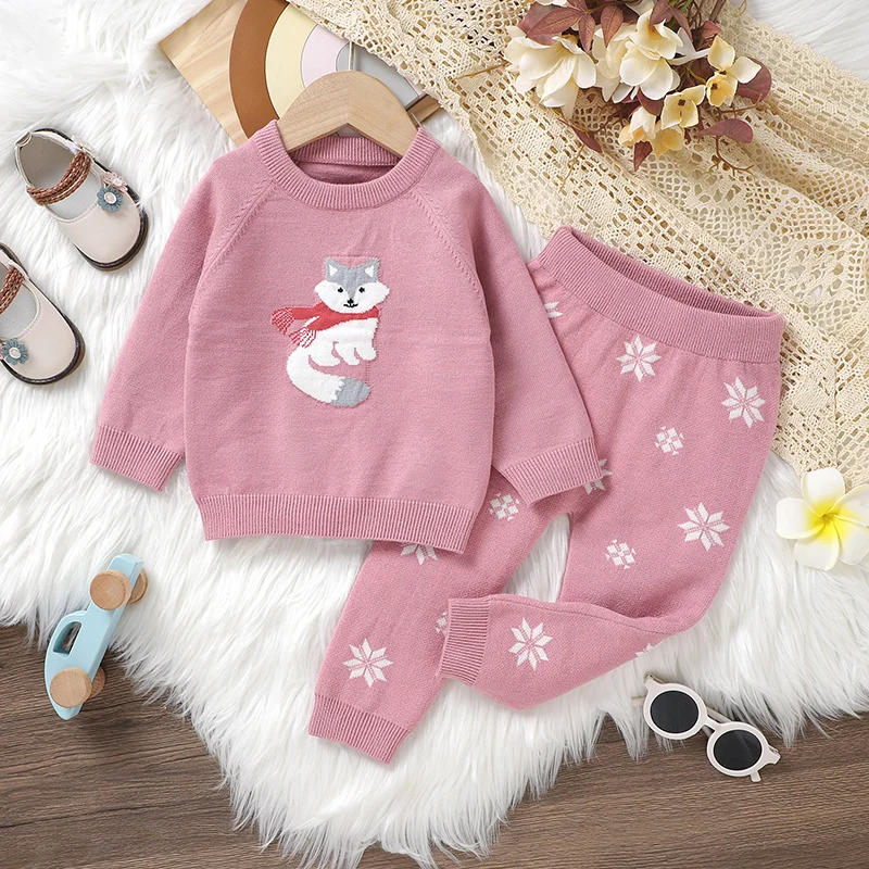 Newborn Baby Clothes Sets 1-3Y Infant Long Sleeves Sweaters Top + Pants 2PCS Costume for Toddler Boys Girls Spring Autumn Suits
Newborn Baby Clothes Sets 1-3Y Infant Long Sleeves Sweaters Top + Pants 2PCS Costume for Toddler Boys Girls Spring Autumn Suits