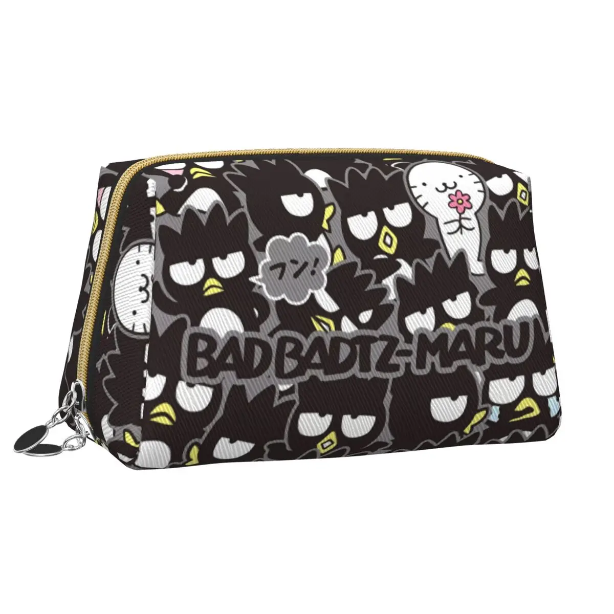 Bad Badtz Maru Black Collages Cosmetic Bags Daily Large Capacity Makeup Bag Woman For Necessaries Pu Leather Storage Organizers
Bad Badtz Maru Black Collages Cosmetic Bags Daily Large Capacity Makeup Bag Woman For Necessaries Pu Leather Storage Organizers