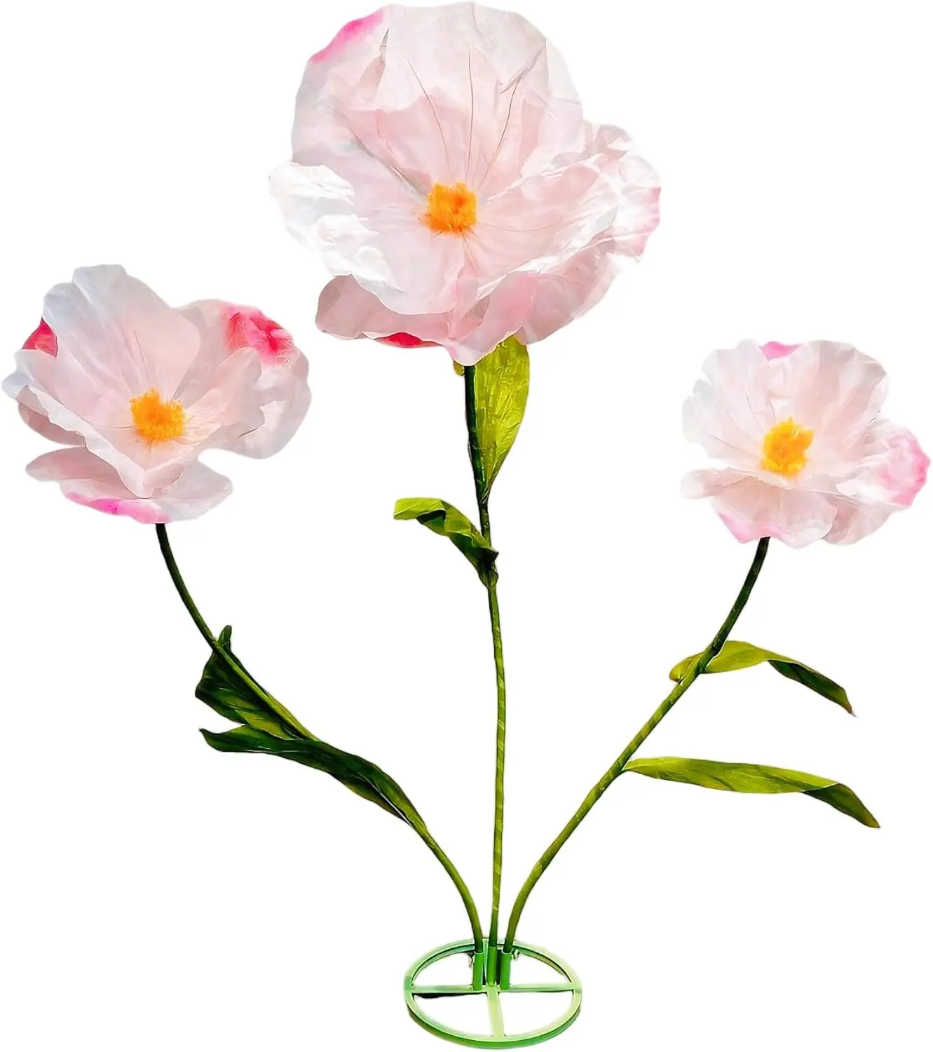 Гигантские цветы для украшения, большие искусственные цветы 5,9 фута, водонепроницаемые бумажные цветы для дня рождения, сада, офиса, Hom
Гигантские цветы для украшения, большие искусственные цветы 5,9 фута, водонепроницаемые бумажные цветы для дня рождения, сада, офиса, Hom