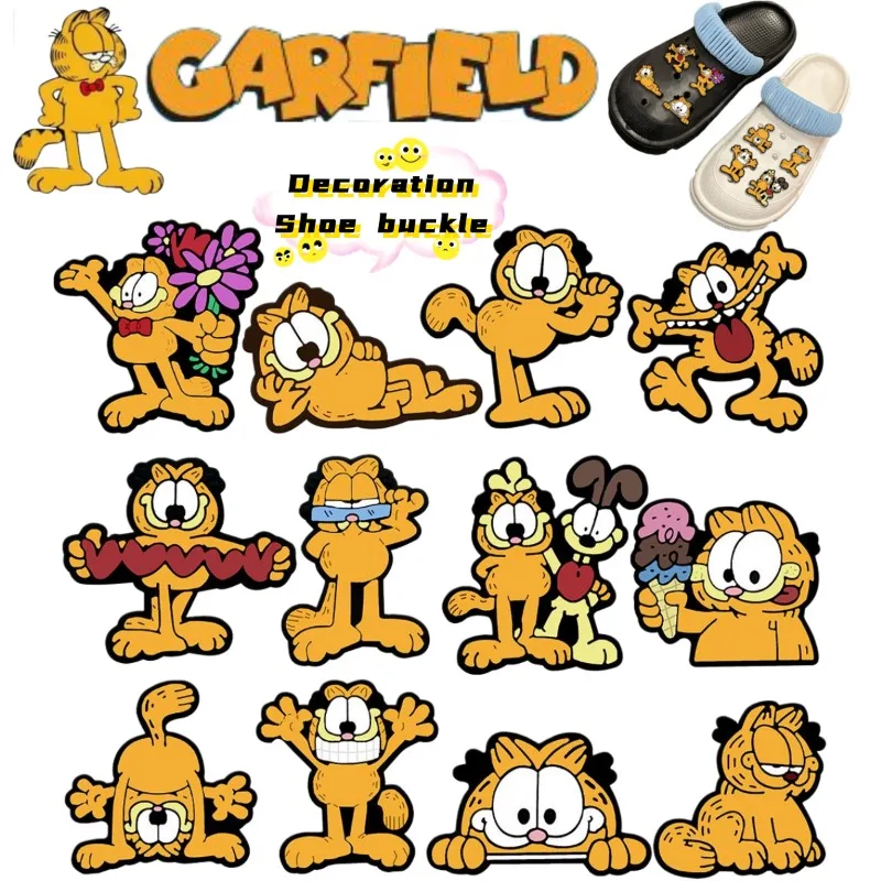 New Garfield Odie Pooky Creative Cartoon Slipper Decorative Buckles for Men and Women High-Appearance Removable 3D Shoe Charm
New Garfield Odie Pooky Creative Cartoon Slipper Decorative Buckles for Men and Women High-Appearance Removable 3D Shoe Charm