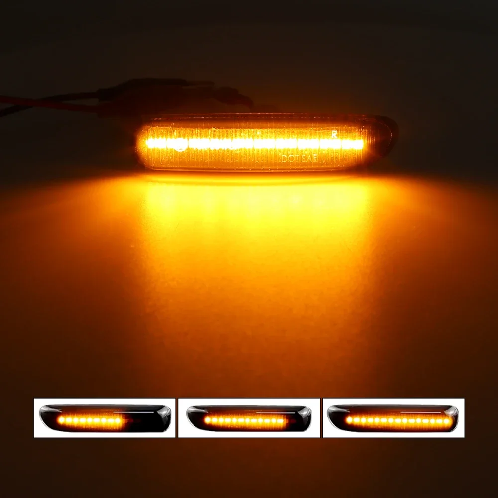 OLANGDA OLANGDA For BMW E46 3er Limo Coupe Compact Cabriolet LED Dynamic Side Marker Turn Signal Blinker Flowing Water Blinker L
OLANGDA OLANGDA For BMW E46 3er Limo Coupe Compact Cabriolet LED Dynamic Side Marker Turn Signal Blinker Flowing Water Blinker L