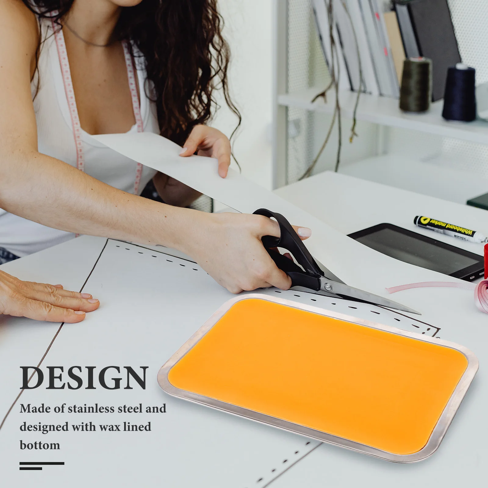 1Set Stainless Steel Lab Dissecting Tray Wax Lined Durable Metal Tray Paper Cutting Dissection Pan Dissecting Pan
1Set Stainless Steel Lab Dissecting Tray Wax Lined Durable Metal Tray Paper Cutting Dissection Pan Dissecting Pan