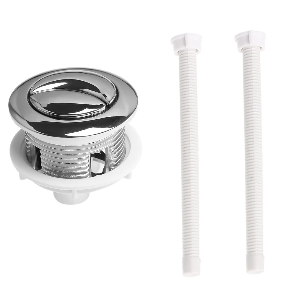 114mm Silver Dual Flush Toilet Water Tank Push Buttons Rods Round Button Toilet water tank button Toilet water tank push button
114mm Silver Dual Flush Toilet Water Tank Push Buttons Rods Round Button Toilet water tank button Toilet water tank push button