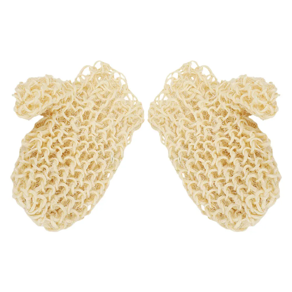 1Pair Natural Sisal Exfoliating Gloves Reusable Bath Shower Mitts Deep Cleansing Dead Skin Remover Body Wash Scrubber
1Pair Natural Sisal Exfoliating Gloves Reusable Bath Shower Mitts Deep Cleansing Dead Skin Remover Body Wash Scrubber