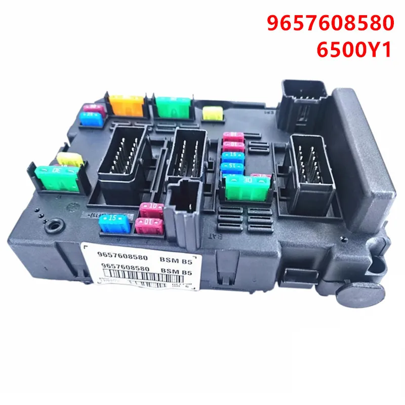 BSM B5 Fuse Box Module for Citroen C3 C5 C8 Xsara Picasso for Peugeot 307 206 207 206CC 2001-14 Assembly Relay 9657608580 6500Y1
BSM B5 Fuse Box Module for Citroen C3 C5 C8 Xsara Picasso for Peugeot 307 206 207 206CC 2001-14 Assembly Relay 9657608580 6500Y1