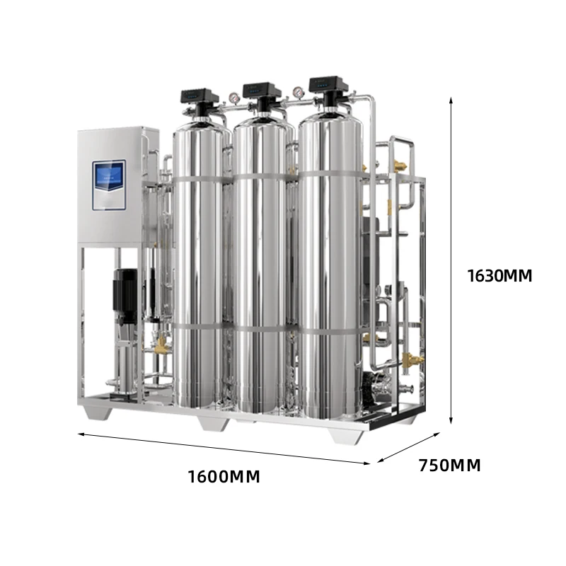 0.25T/Hour 200GPD Reverse Osmosis Water Filter System with EDI Technology 0.0001UM Household Water Treatment System
0.25T/Hour 200GPD Reverse Osmosis Water Filter System with EDI Technology 0.0001UM Household Water Treatment System