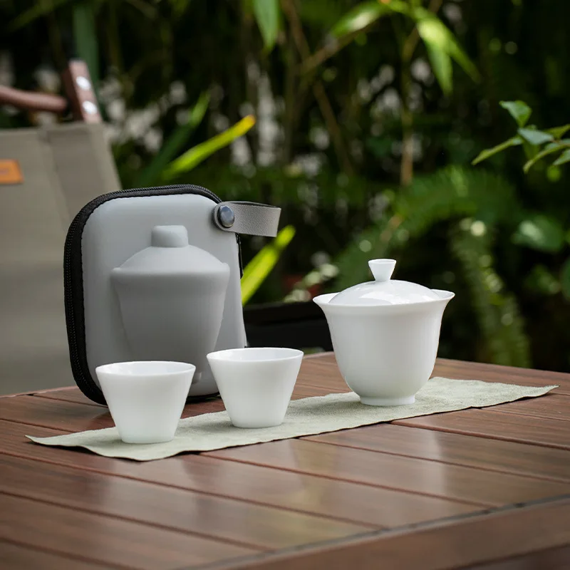 Travel Tea Set Portable Set Porcelain Minimalist Storage Outdoor Traveling Bag Quick Cup Tea Set Chinese Kung Fu Tea Set
Travel Tea Set Portable Set Porcelain Minimalist Storage Outdoor Traveling Bag Quick Cup Tea Set Chinese Kung Fu Tea Set