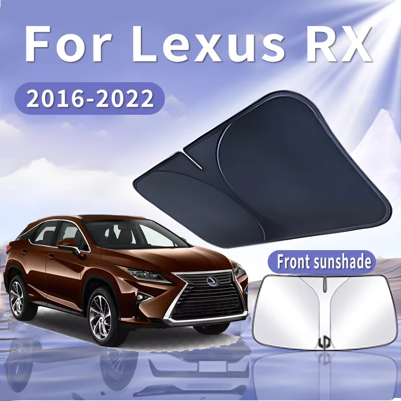 Автомобильный солнцезащитный козырек для Lexus RX AL20 2016 ~ 2022 2018 2020, солнцезащитный козырек на лобовое стекло, теплоизоляция, летнее охлаждение, автомобильные аксессуары
Автомобильный солнцезащитный козырек для Lexus RX AL20 2016 ~ 2022 2018 2020, солнцезащитный козырек на лобовое стекло, теплоизоляция, летнее охлаждение, автомобильные аксессуары