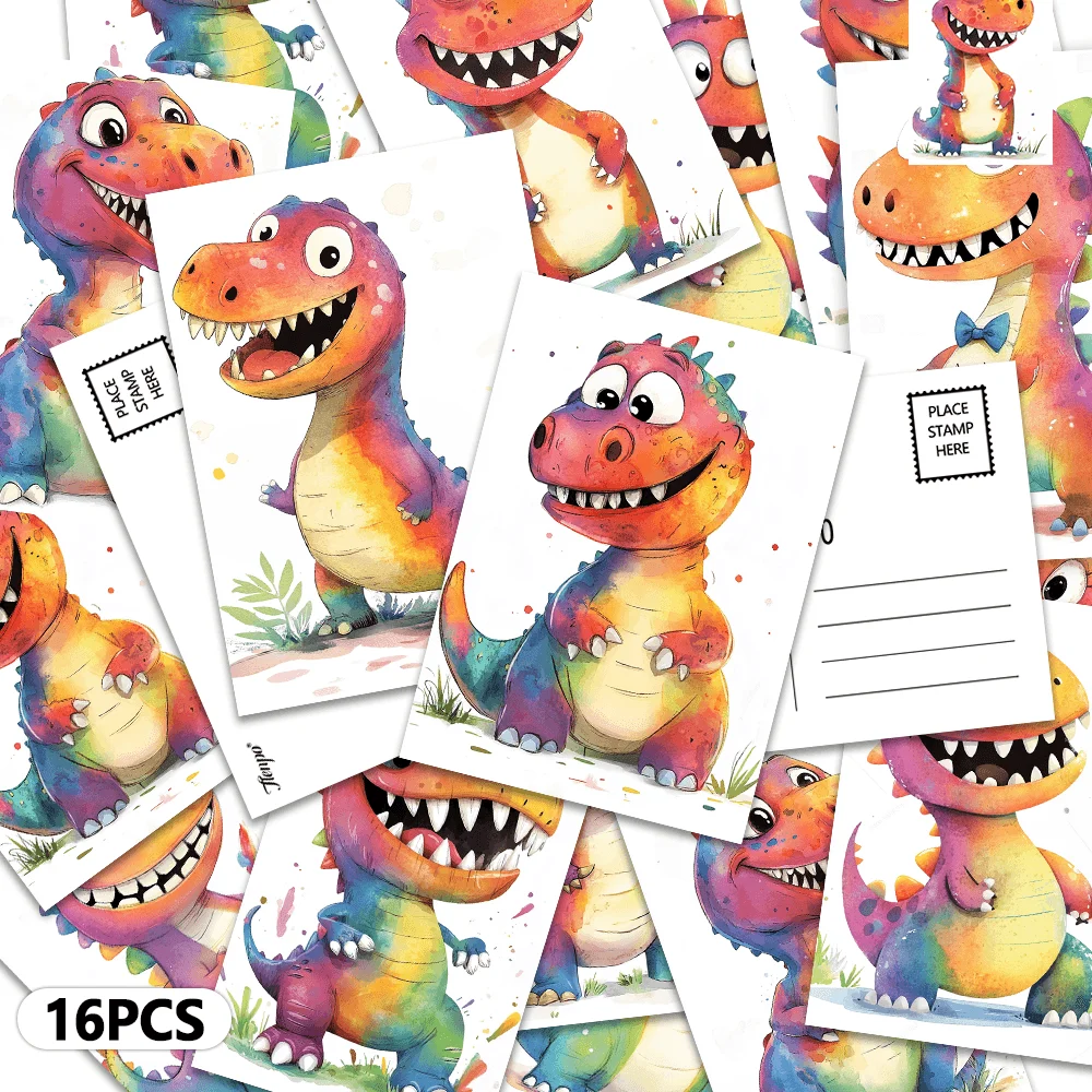 16pcs Rainbow Cute Dragon Postcards,New Year Gift, Christmas Gift,Living Room Decoration, Bedroom Decoration, High-Quality Cards
16pcs Rainbow Cute Dragon Postcards,New Year Gift, Christmas Gift,Living Room Decoration, Bedroom Decoration, High-Quality Cards