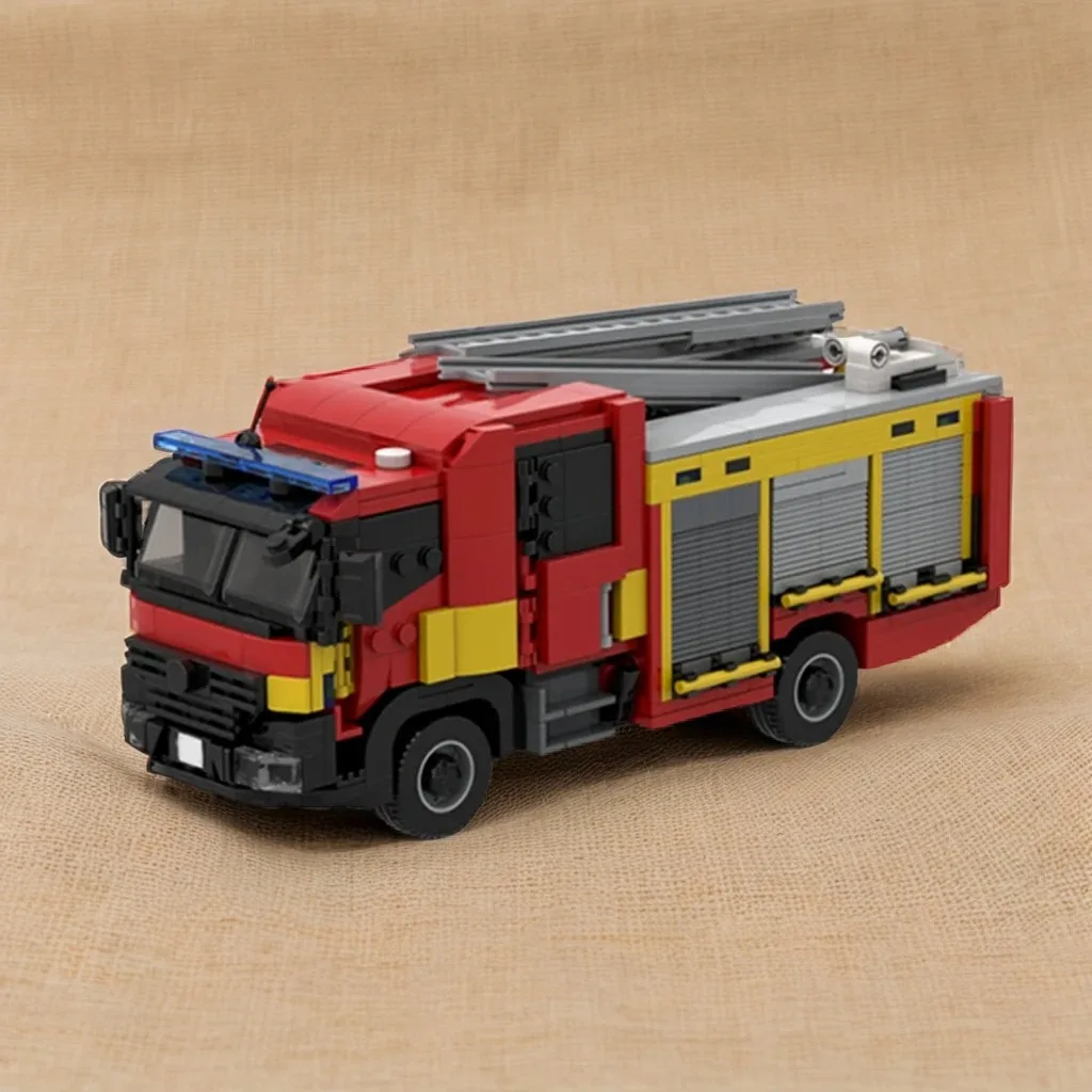1036 шт. MOC FlameGuard UrbanRescue воздушная лестница пожарная машина Лондон пожарная бригада LFB модель DIY строительные блоки коллекция подарок
1036 шт. MOC FlameGuard UrbanRescue воздушная лестница пожарная машина Лондон пожарная бригада LFB модель DIY строительные блоки коллекция подарок