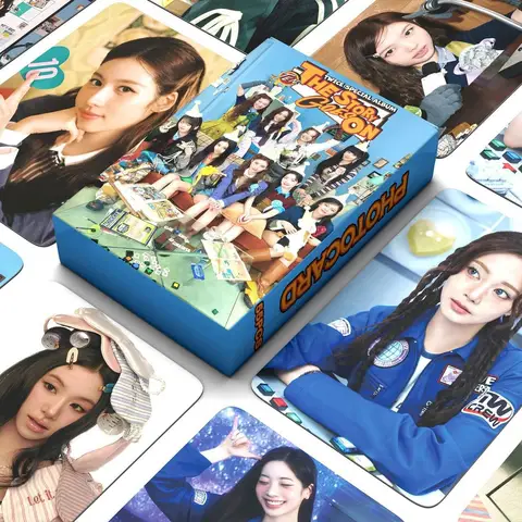 55 unids/set dos veces décimo la historia va es para lomo Star Photocards foto Lomo tarjetas colección de Fans tarjetas impresas