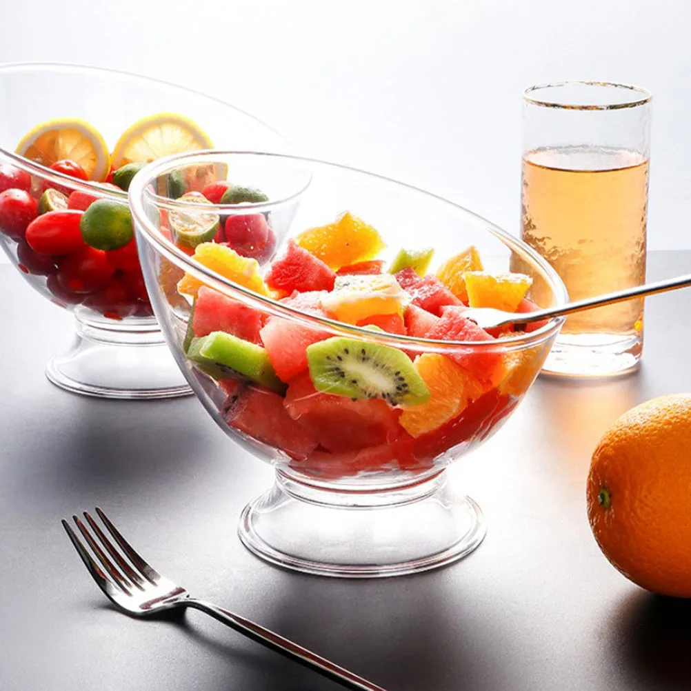 Oblique Salad Bowl Multipurpose Fruit Dessert Food Storage Container Kitchen Utensil Stylish Design Salad Bowl 
Oblique Salad Bowl Multipurpose Fruit Dessert Food Storage Container Kitchen Utensil Stylish Design Salad Bowl