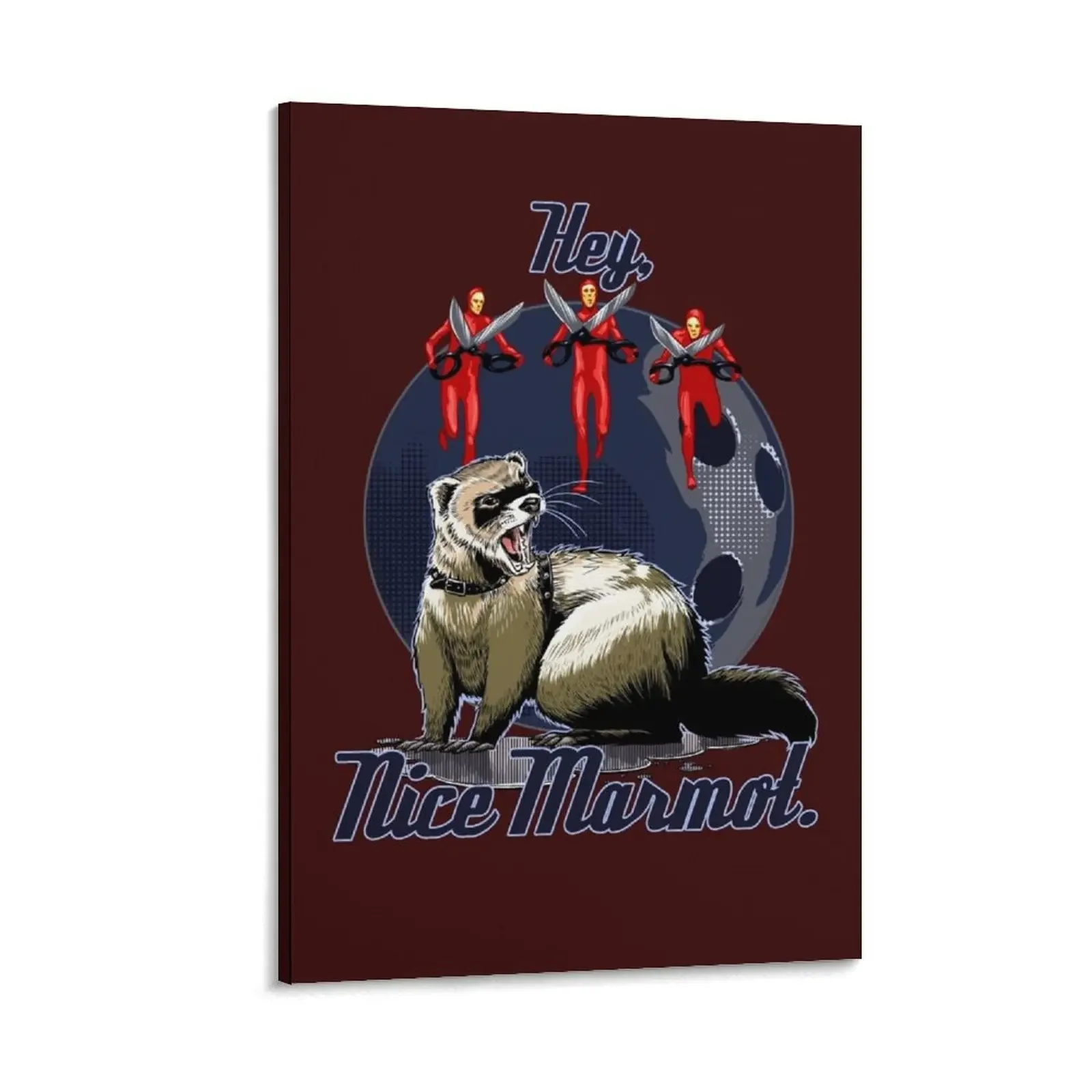 Hey, Nice Marmot Canvas Painting decoration aesthetic decorative pictures for living room Paintings for bedroom wall decoration
Hey, Nice Marmot Canvas Painting decoration aesthetic decorative pictures for living room Paintings for bedroom wall decoration