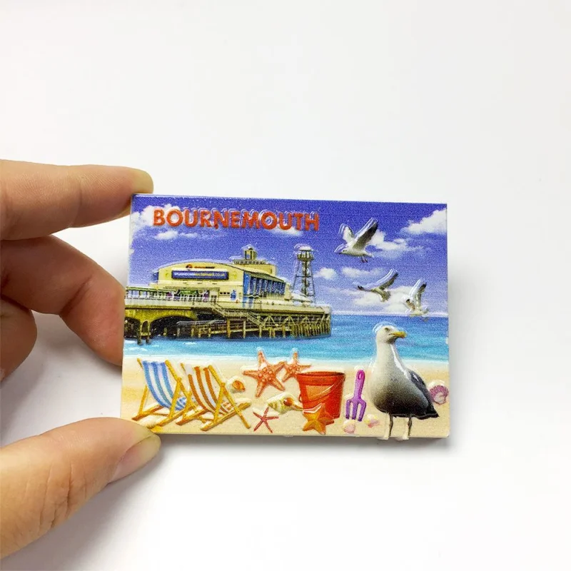 England Bournemouth Pier 3D Resin Fridge Magnet - Cute Magnets for Fridge, Bournemouth Seaside Landmark Home Decor Items
England Bournemouth Pier 3D Resin Fridge Magnet - Cute Magnets for Fridge, Bournemouth Seaside Landmark Home Decor Items