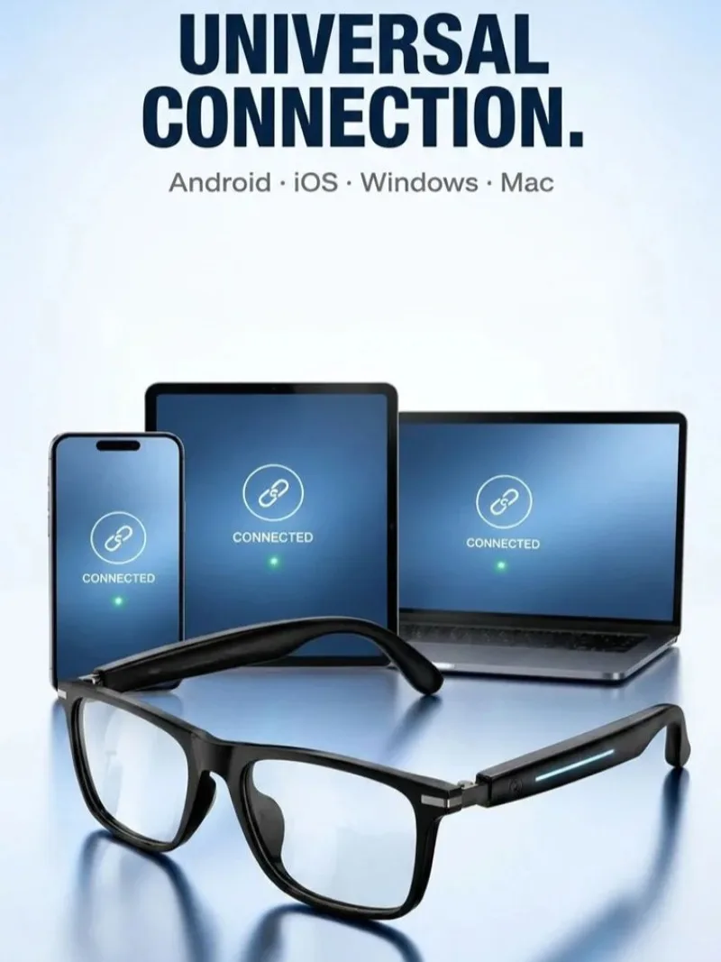 Smart Zoom Color-Changing Solar Real-Time AI Translation Glasses
Smart Zoom Color-Changing Solar Real-Time AI Translation Glasses