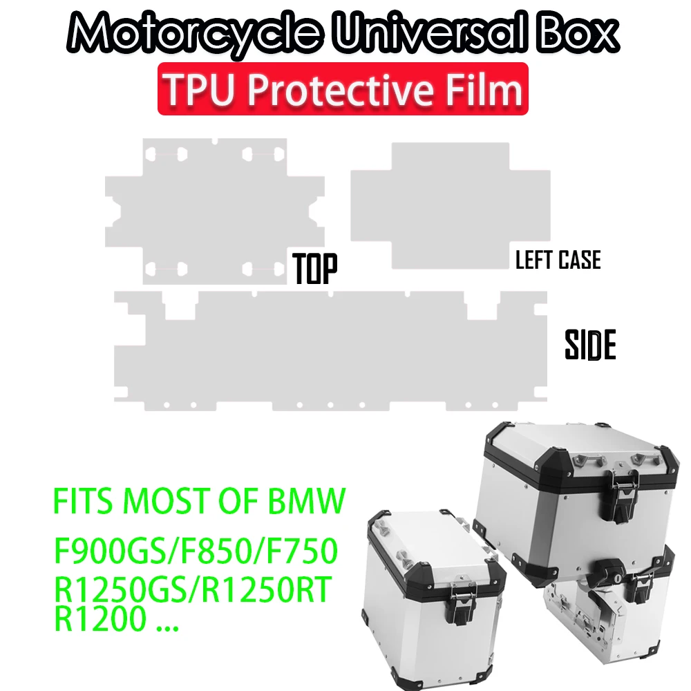 ТПУ подходит для F850GS F750 GS R1250GS Защитная пленка из ТПУ для BMW R1200 GS F900GS PPF Универсальная защита багажника от царапин SIDE Box
ТПУ подходит для F850GS F750 GS R1250GS Защитная пленка из ТПУ для BMW R1200 GS F900GS PPF Универсальная защита багажника от царапин SIDE Box