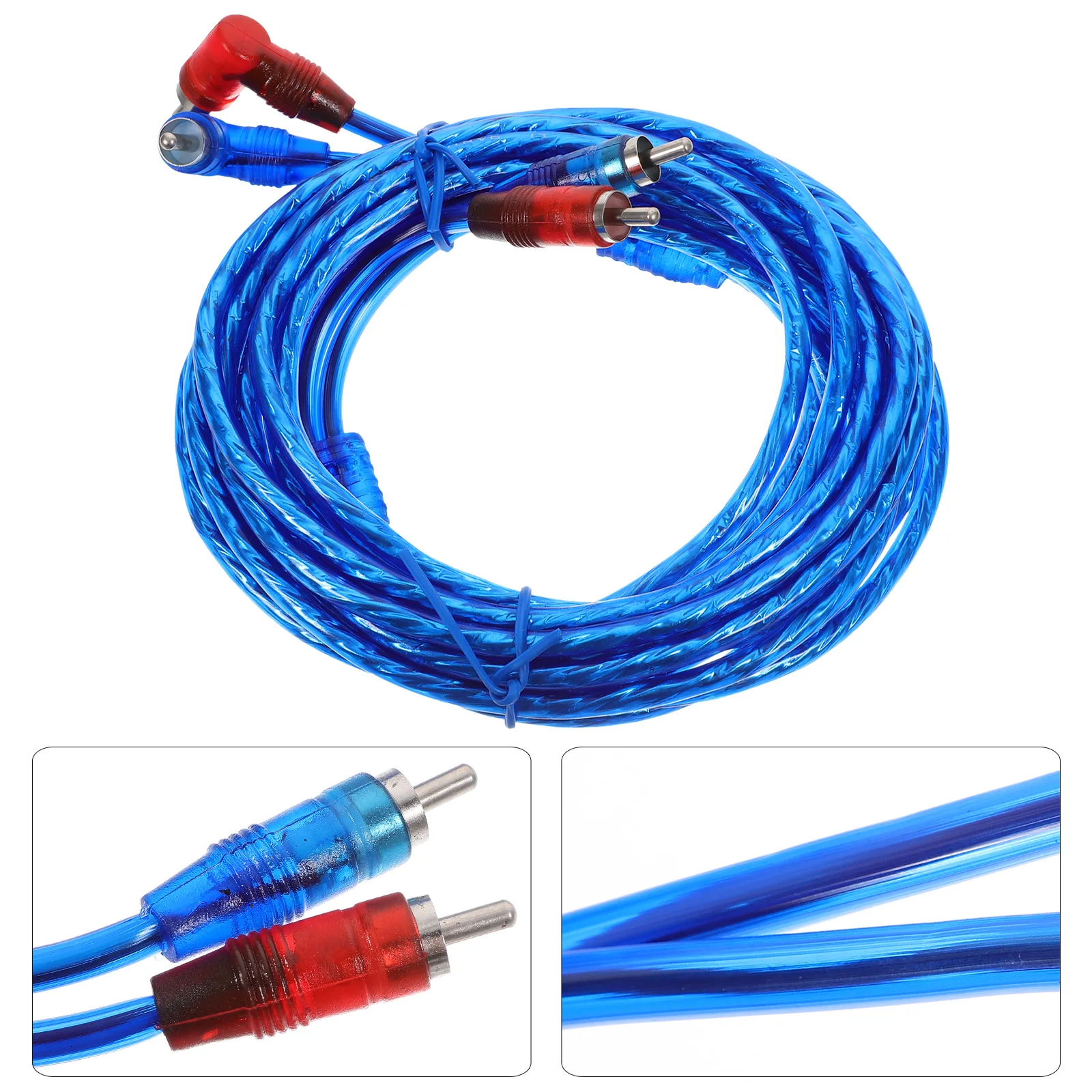Audio Cable 5-Meter Double Rca To Double Rca Stereo Cable For Car Subwoofer Amplifier Rubber Copper Material Automotive
Audio Cable 5-Meter Double Rca To Double Rca Stereo Cable For Car Subwoofer Amplifier Rubber Copper Material Automotive