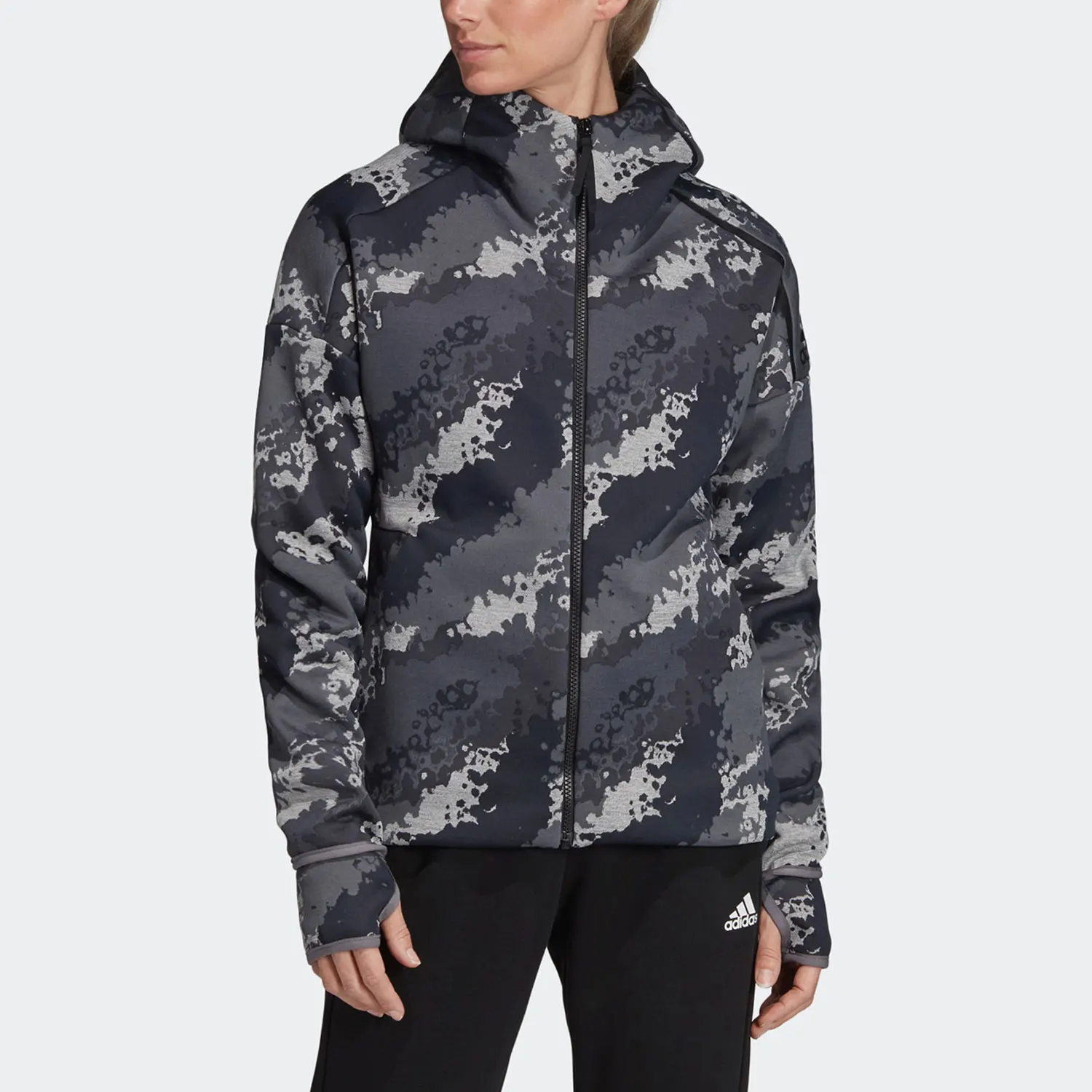 Adidas genuine New Women's Sports Training Fashion Hooded Jacket DT9395
Adidas genuine New Women's Sports Training Fashion Hooded Jacket DT9395