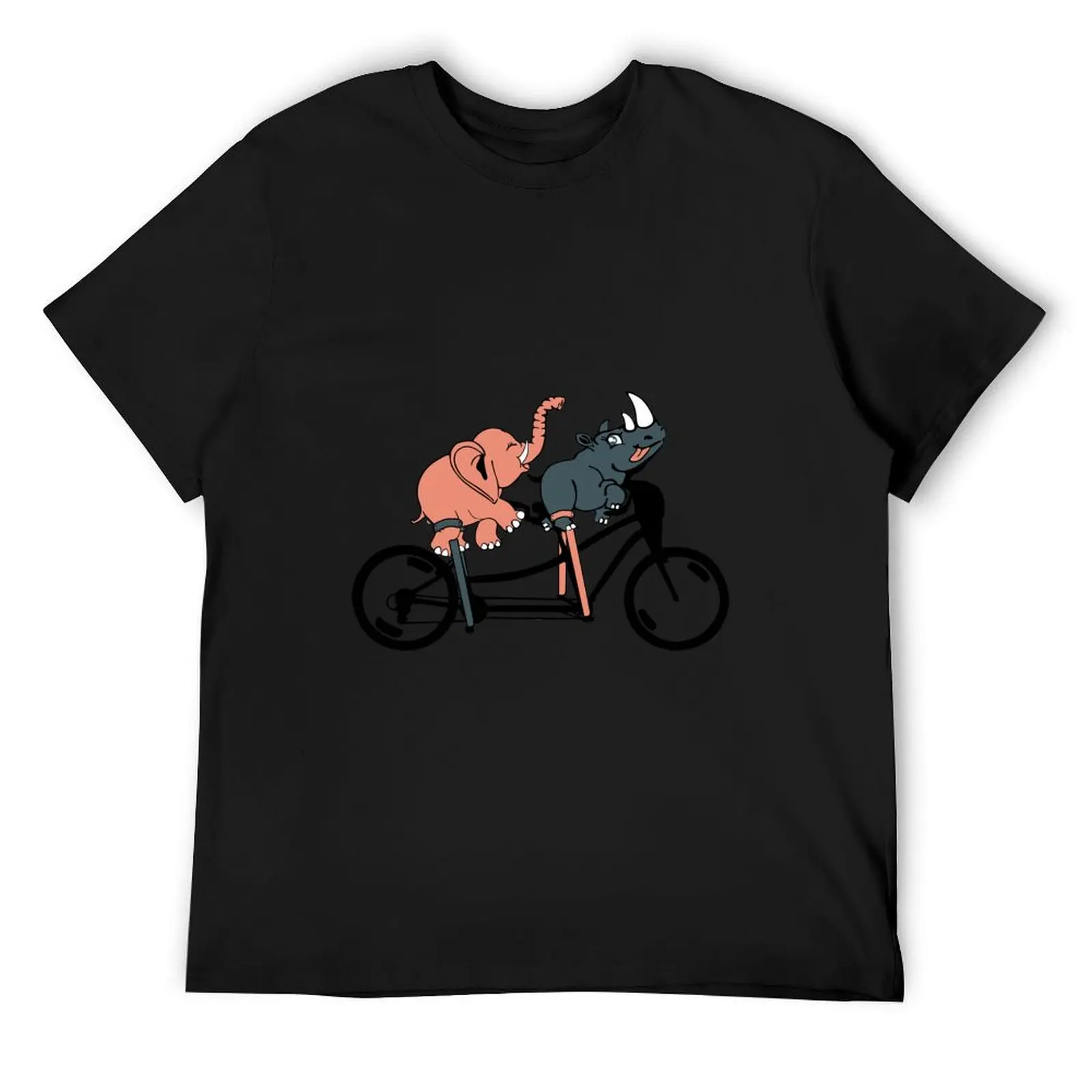 and get along great like this elephant and rhinoceros. Great gift idea in summer T-Shirt
and get along great like this elephant and rhinoceros. Great gift idea in summer T-Shirt