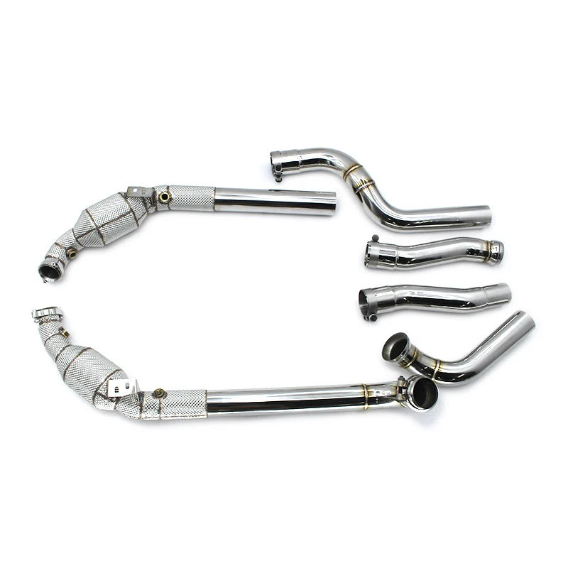 OBM 304 Stainless Steel Exhaust Downpipe For Benz AMG C63 W204 Exhaust Pipes Car Exhaust System High Quality Factory Direct Sale
OBM 304 Stainless Steel Exhaust Downpipe For Benz AMG C63 W204 Exhaust Pipes Car Exhaust System High Quality Factory Direct Sale