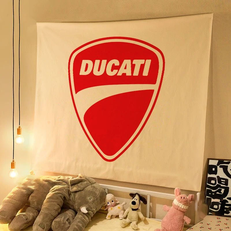 Ducati Logo Background Cloth Interior Hanging Cloth Dormitory Decoration Bedroom Headboard Decoration Wall Cloth Party Tapestry
Ducati Logo Background Cloth Interior Hanging Cloth Dormitory Decoration Bedroom Headboard Decoration Wall Cloth Party Tapestry