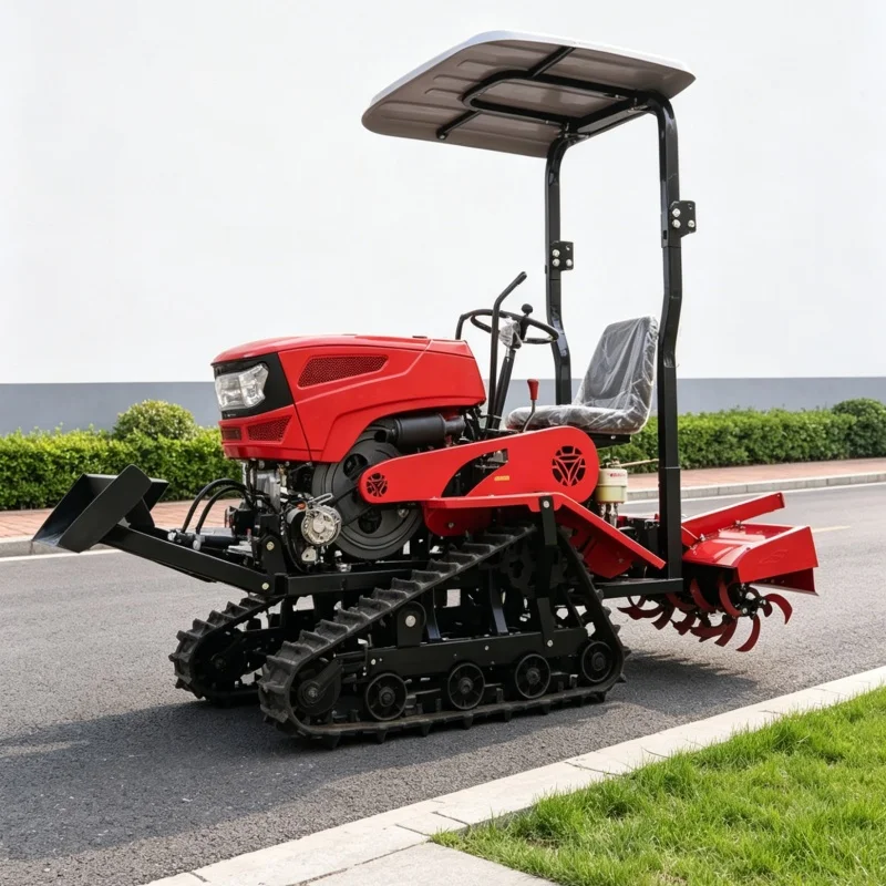 Customized Bestselling Crawler Rotary Tiller, Dual CE Certified, Hot-selling Agricultural Farming Machinery in 2026
Customized Bestselling Crawler Rotary Tiller, Dual CE Certified, Hot-selling Agricultural Farming Machinery in 2026