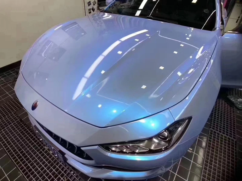 Glossy Candy Grey Blue Chameleon Vinyl Wrap Color Change Decal DIY Whole Vehicle Car Wrapping Foil Air Release
Glossy Candy Grey Blue Chameleon Vinyl Wrap Color Change Decal DIY Whole Vehicle Car Wrapping Foil Air Release