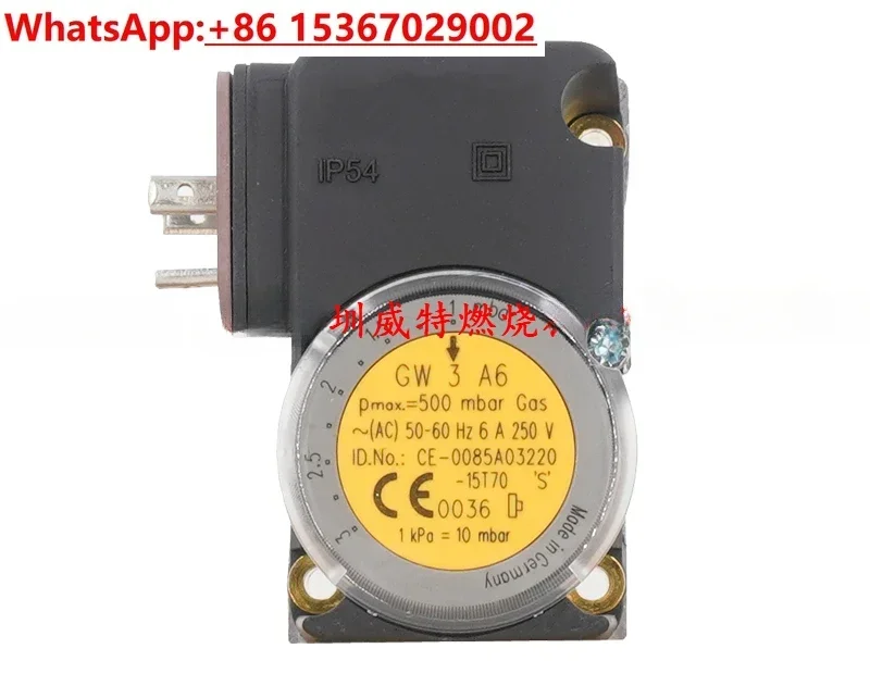 Gas combustion machine parts GW3/50/150/500 A5 A6 air pressure switch can replace DUNGS
Gas combustion machine parts GW3/50/150/500 A5 A6 air pressure switch can replace DUNGS