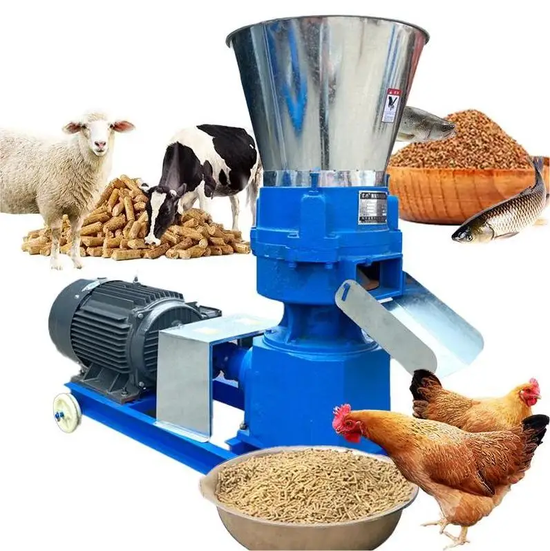 Feed Processing Machines Pellet Machines for Animal Feed Poultry Chicken Fish Feed Pellet Making Machine
Feed Processing Machines Pellet Machines for Animal Feed Poultry Chicken Fish Feed Pellet Making Machine