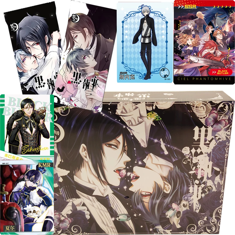 Anime Black Butler Collection Cards Sebastian Michaelis Ciel Phantomhive Grell Sutcliff Character Practical Exquisite Card Gifts
Anime Black Butler Collection Cards Sebastian Michaelis Ciel Phantomhive Grell Sutcliff Character Practical Exquisite Card Gifts