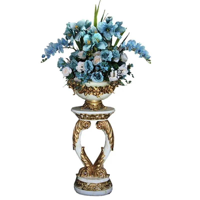 TQH floor-to-ceiling large vase simulation flower art, living room decoration ornament, home jewelry flower arrangement
TQH floor-to-ceiling large vase simulation flower art, living room decoration ornament, home jewelry flower arrangement